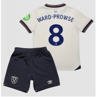 West Ham United James Ward-Prowse #8 Udebane Trøje Børn 2025-26 Kortærmet (+ Korte bukser)